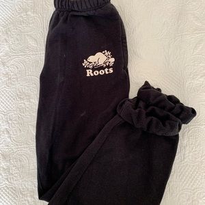 Roots original sweatpants in black